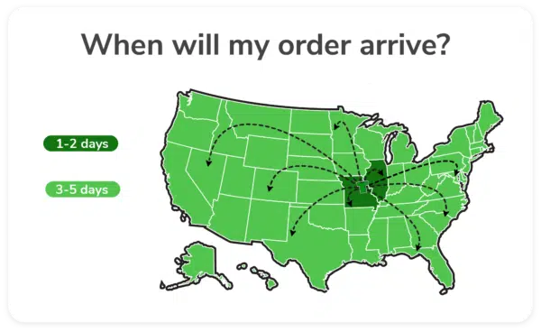 Gilbert-AZ-custom-patch-printing-rush-shipping-map