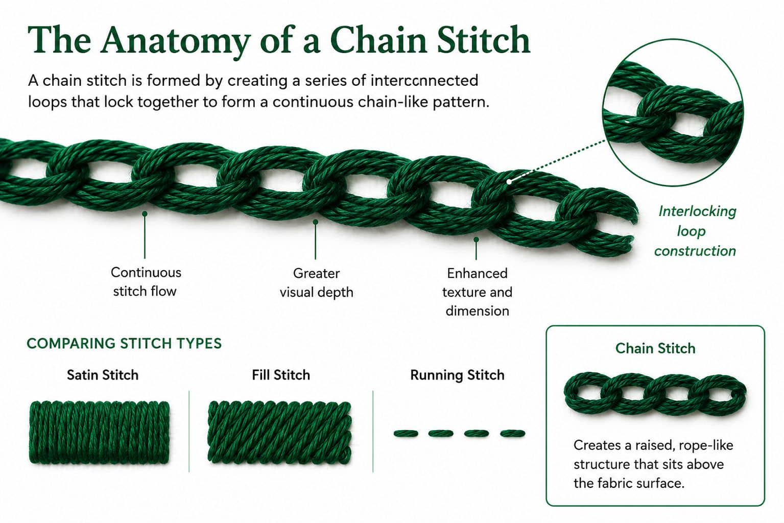 The Anatomy of a Chain Stitch