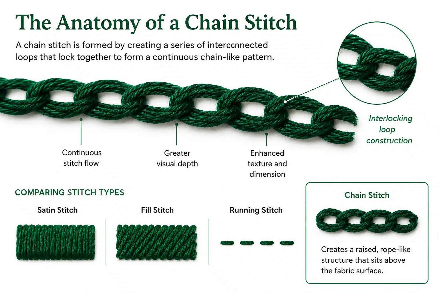 The Anatomy of a Chain Stitch