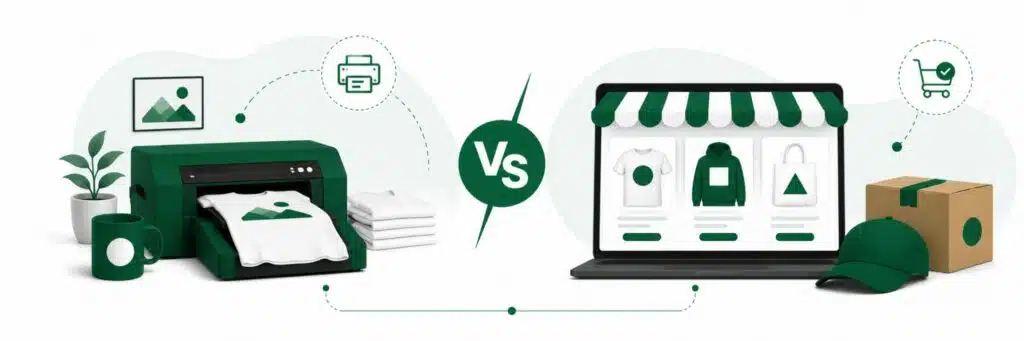Print-on-Demand vs On-Demand Merch: What’s the Difference?