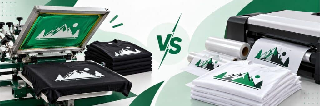 Bulk Screen Printing vs. Bulk DTF: Which Wins at Scale?